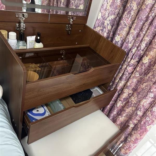Walnut 3-in-1 Dressing Table, product photo