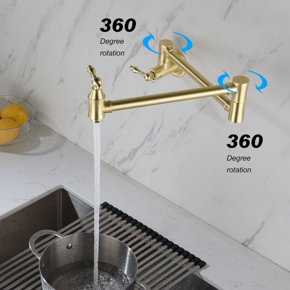 Kitchen Folding Faucet, product photo