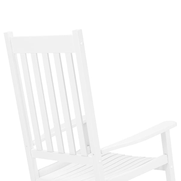 White Wooden Rocking Chair, product photo