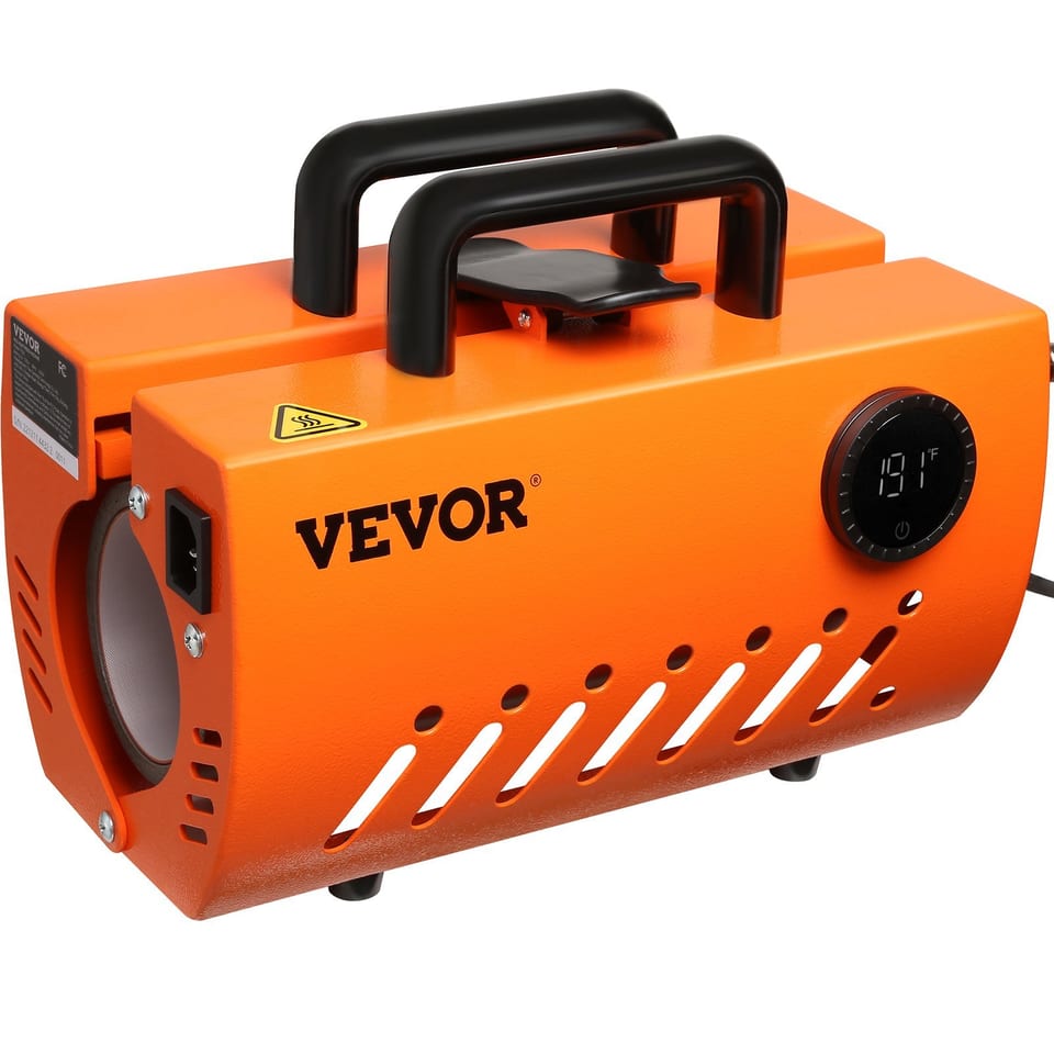 VEVOR Mug Heat Press Machine, 30oz Tumbler Heat Press, Sublimation Transfer, product photo
