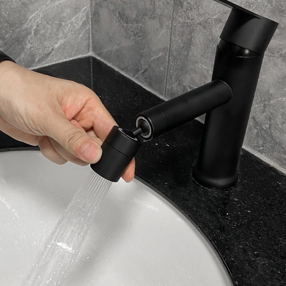 Bathroom Sink Faucet - Black, product photo
