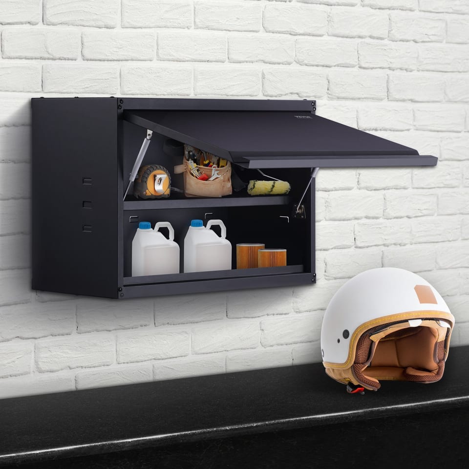 VEVOR Metal Storage Cabinet, 120lbs Load Capacity Per Shelf, 20Tall, product photo