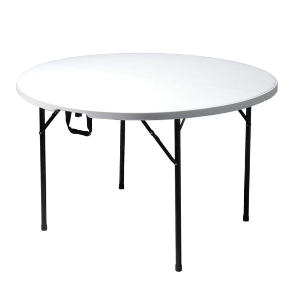 48 Inch Outdoor Courtyard Foldable Round Table, product photo