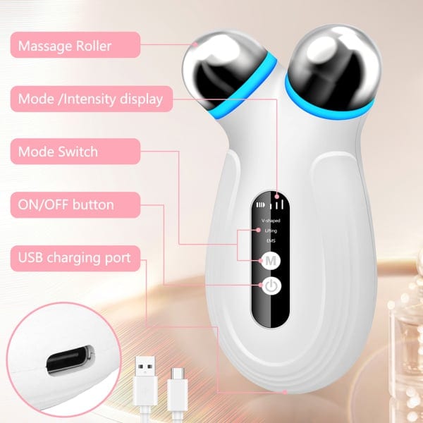 Facial Beauty Tools And EMS Beauty Equipment, product photo