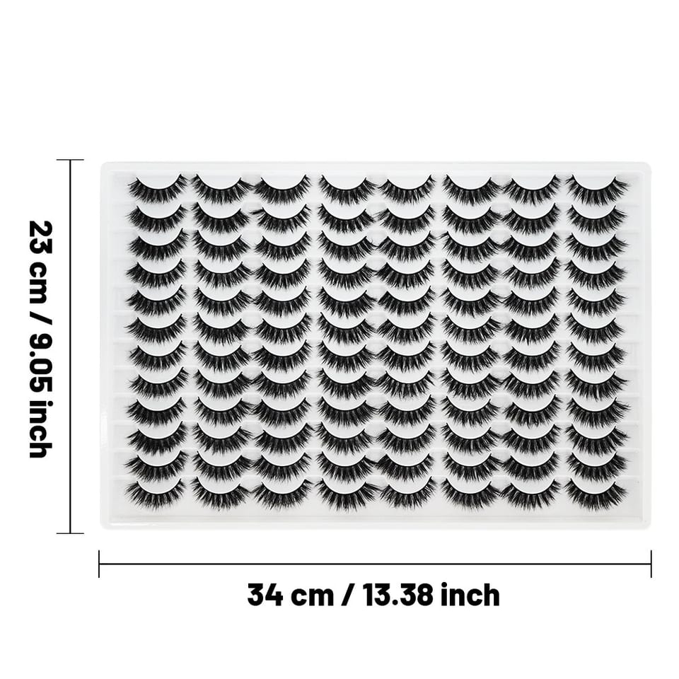 3D False Eyelashes Are Multi-layered, Realistic, Soft And Comfortable, product photo