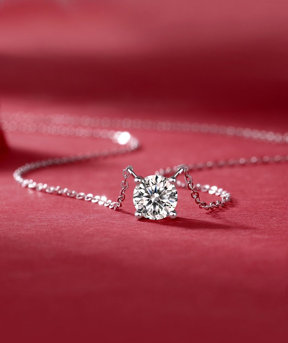 My Heart Will Last Forever - Affordable Diamond Jewelry Necklace Pendant Set, product photo