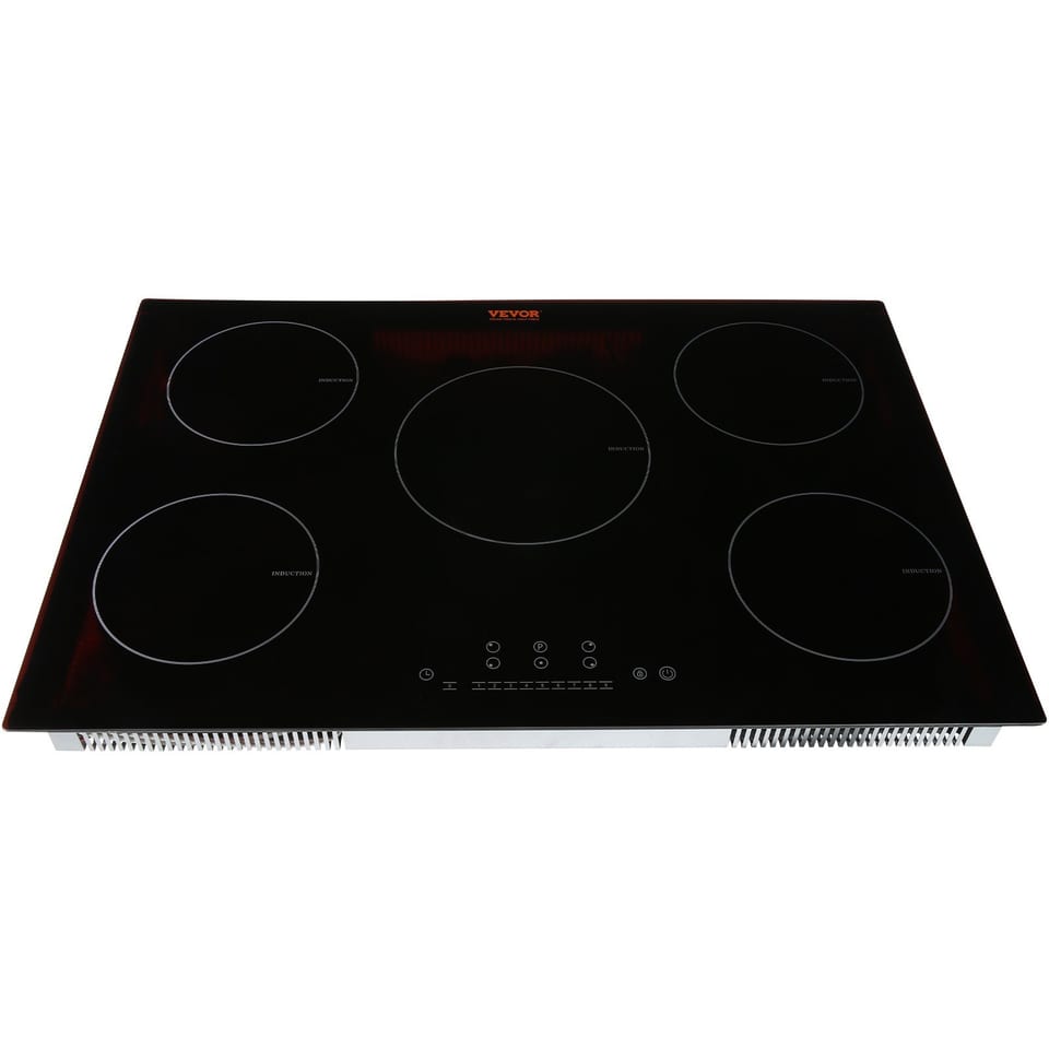 Electric Cooktop, 5 Burners, 30'' Induction Stove Top, Built-in Magnetic, product photo