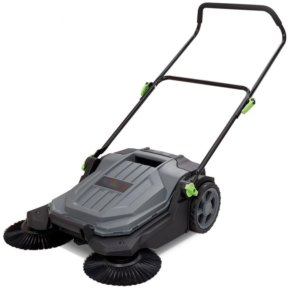 Walk-behind Hand Push Floor Sweeper, Sweeping Width Floor Sweeper Manual, product photo