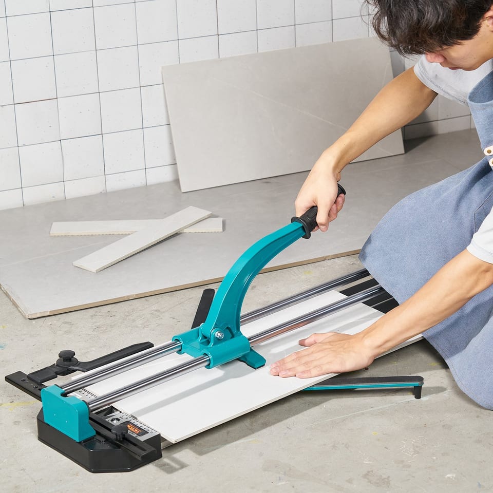 Manual Tile Cutter, 48 Inch, Porcelain Ceramic Tile Cutter With Tungsten, product photo