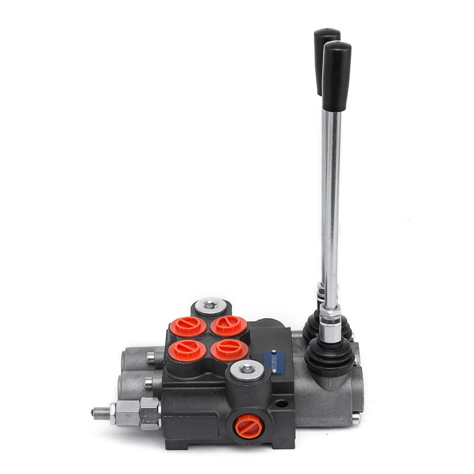 Hydraulic Valve 2 Spool Hydraulic Directional Control Valve 11gpm Hydraulic, product photo