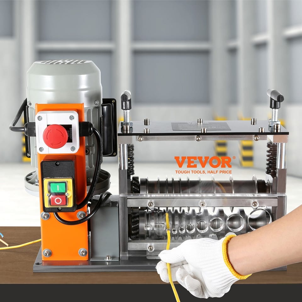Automatic Wire Stripping Machine, 0.06'-1.26' Electric Motorized Cable, product photo