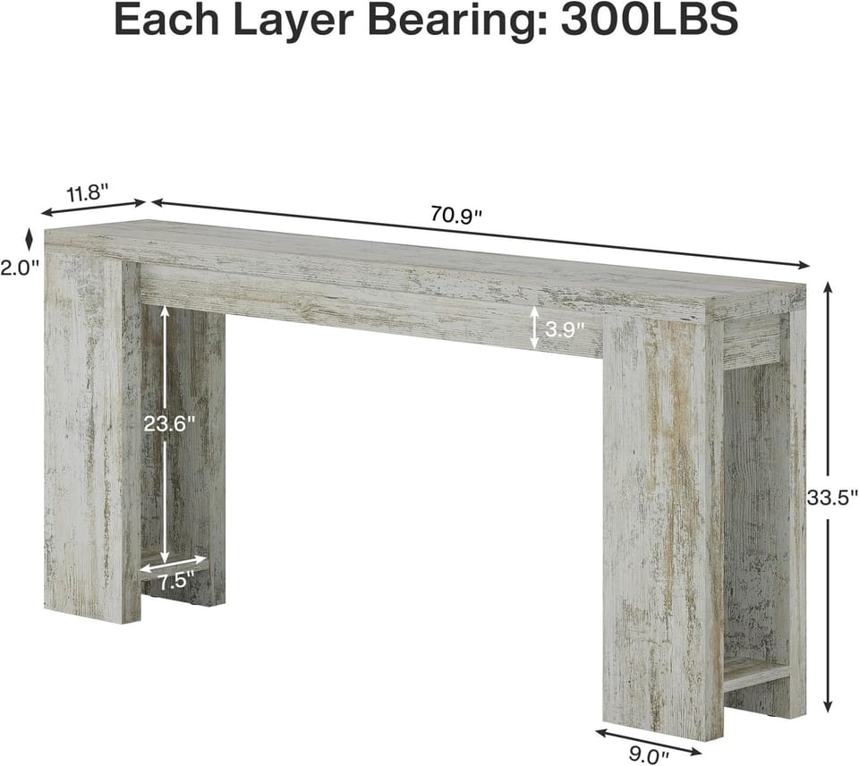 Wooden Entryway Table,Console Table,Sofa Table, product photo