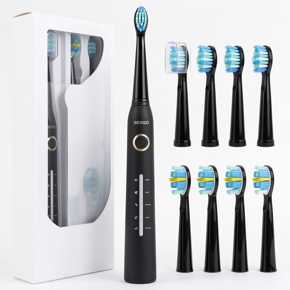 SEAGO Manufacturer SG958 Teeth Whitening Oral Care 5 Cleaning Modes