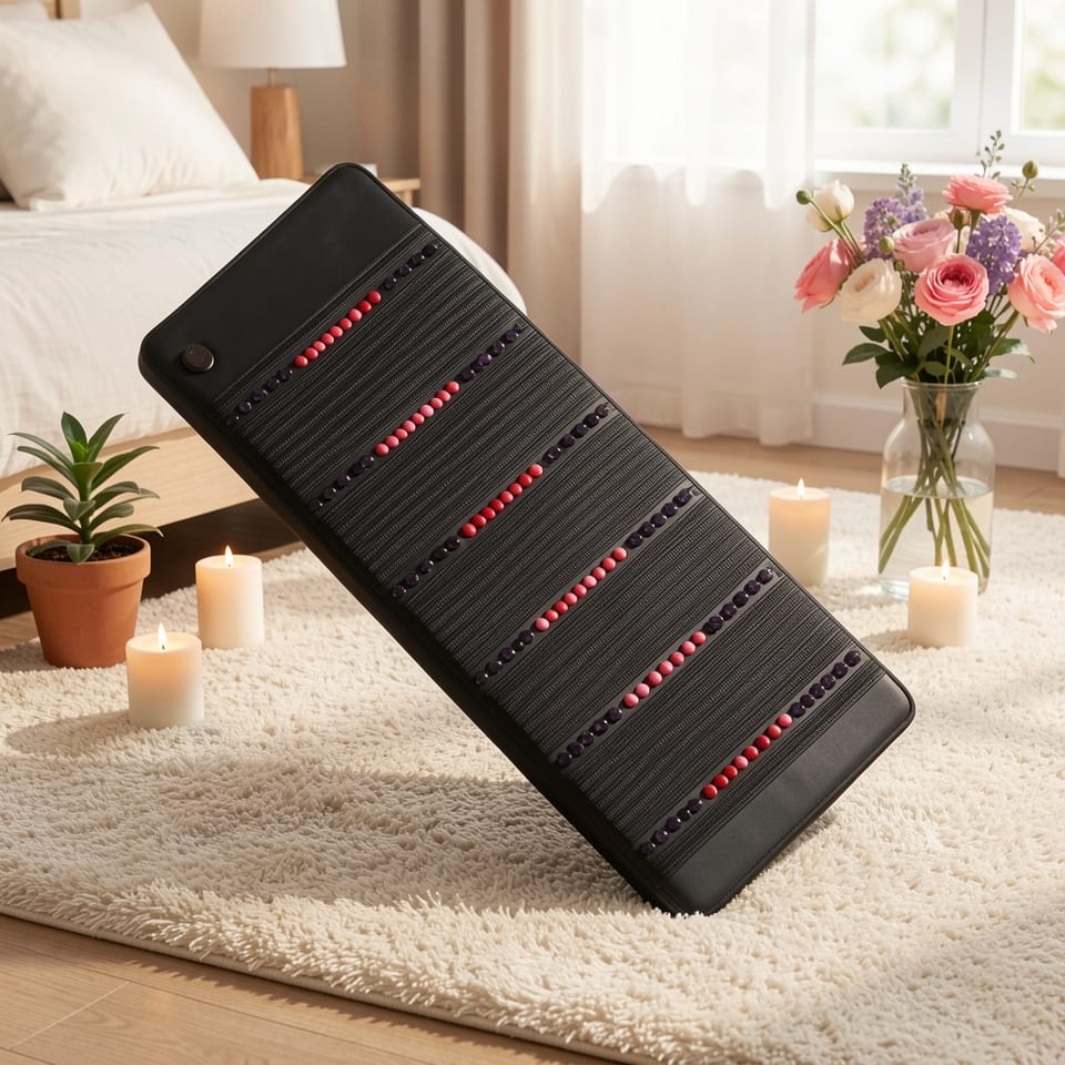 US Local Stock Luxuryade E2607 Bio PEMF Infrared Red Light Therapy Mat Crystal