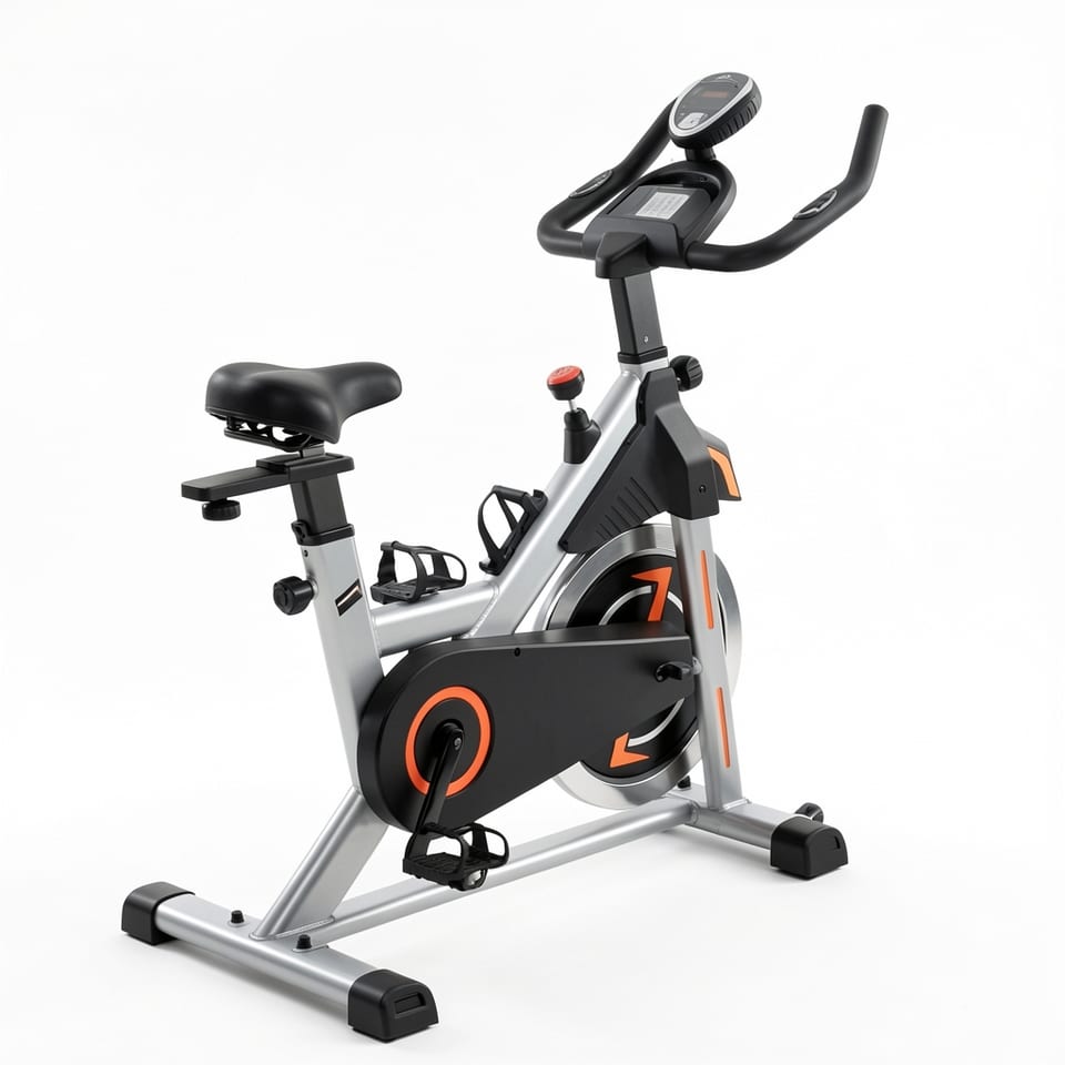 TOPKO US Warehouse Professional Fitness Aerobic Spin Bike Cardio Exercise