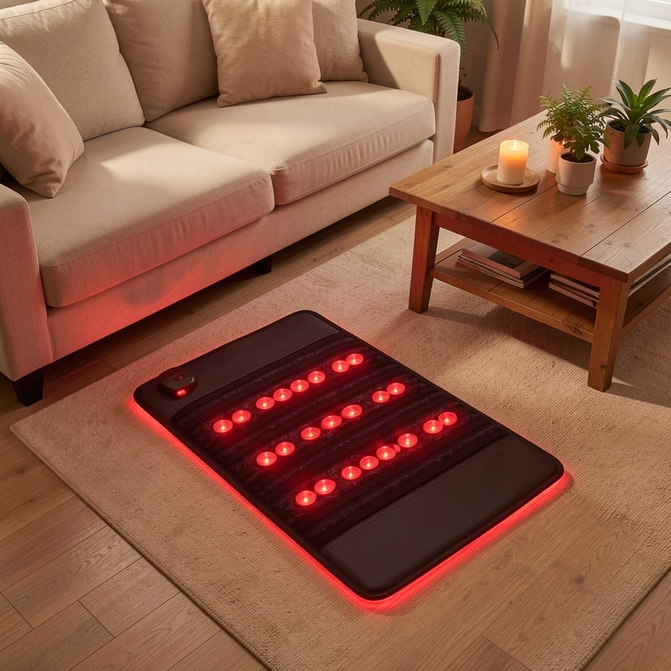 US Local Stock Luxuryade E2608 Far Infrared Amethyst Cushion Mat Bio PEMF