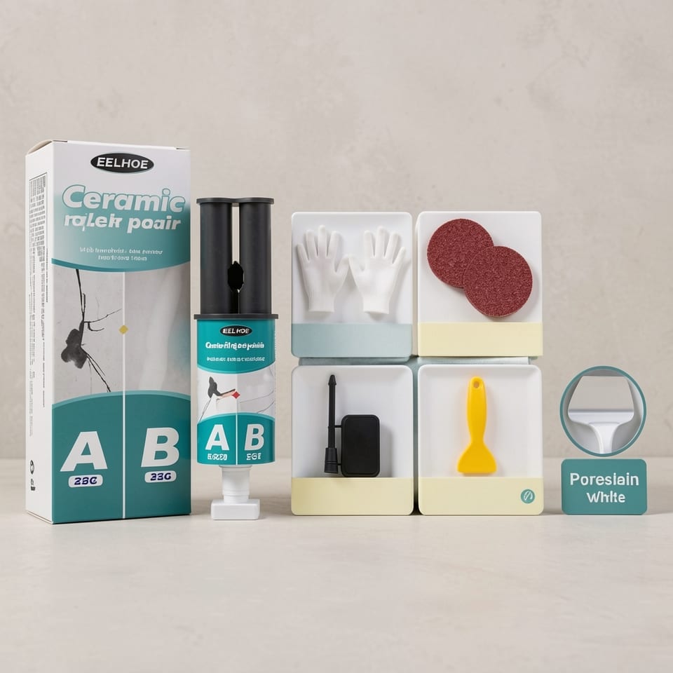 EELHOE Ceramic repair paste kit with accessories