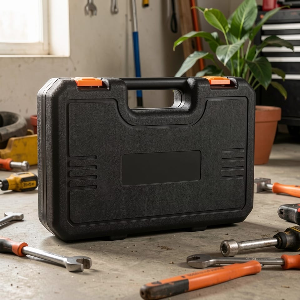 9-piece deep socket set in storage case