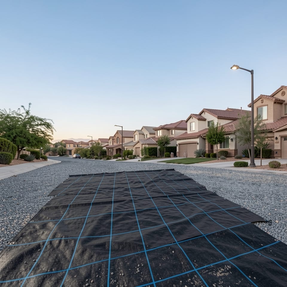Geotextile fabric for soil stabilization and landscaping